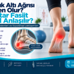 Topuk Altı Ağrısı Neden Olur? Plantar Fasiit Nasıl Anlaşılır? için anatomik görsel ve fizyoterapi değerlendirmesi