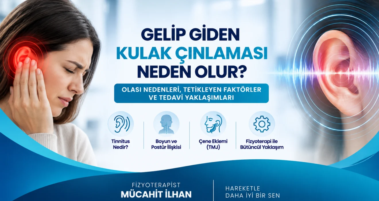 Gelip giden kulak çınlaması neden olur? Gürültü, işitme, boyun, TMJ, C1-C2, Atlas Axis Terapi ve fizyoterapi ilişkisini öğrenin.