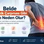 belde elektrik çarpması – fizyoterapi değerlendirmesi ve anatomik bilgilendirme görseli
