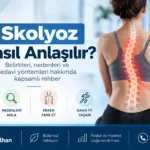 skolyoz nasıl anlaşılır – fizyoterapi değerlendirmesi ve anatomik bilgilendirme görseli